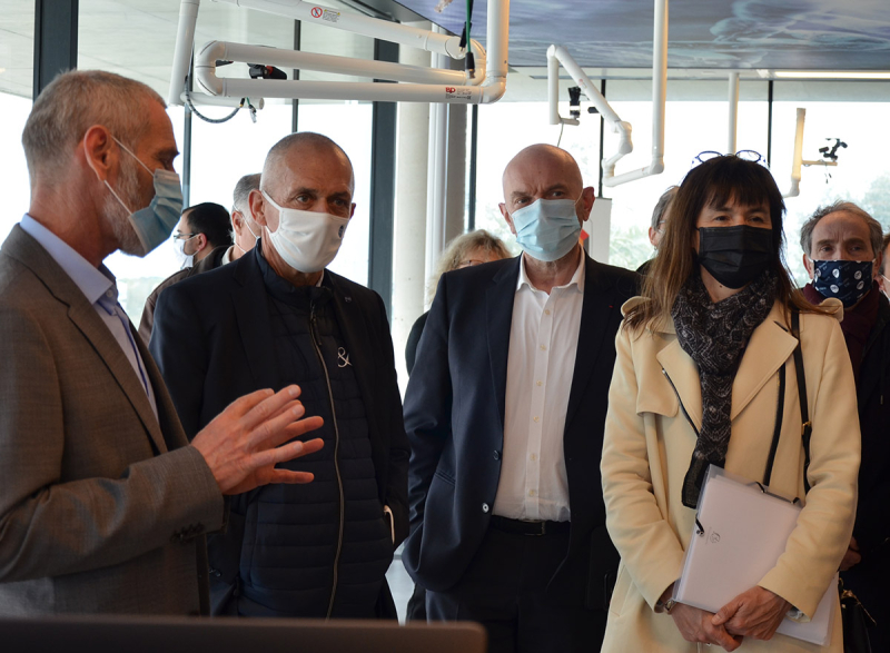 Visite plateforme LIRMM à Faculté de médecine de l'université de Montpellier