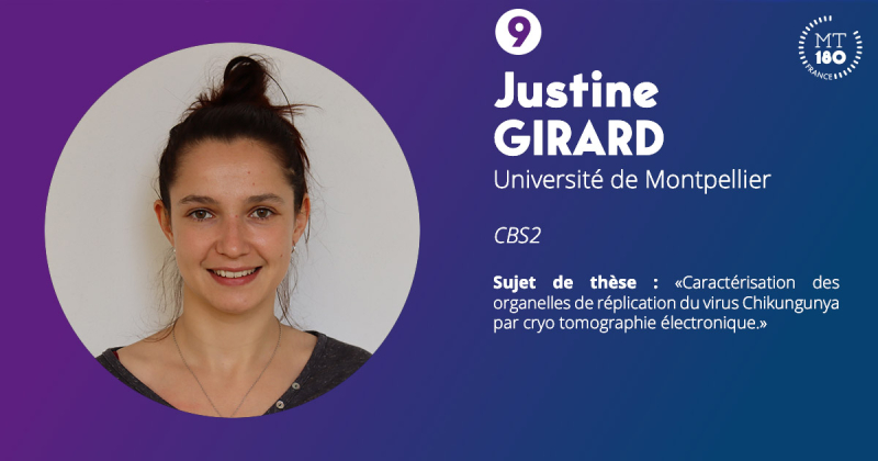 Justine Girard, 3ème prix du jury MT180 2021