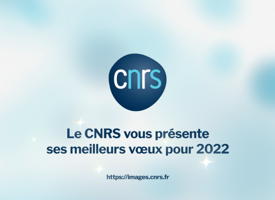 Le CNRS vous présente ses meilleurs voeux pour 2022