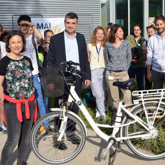 Les participants de Mai à Vélo CNRS Occitanie Est en 2024