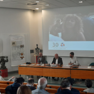 Philippe Poignet, directeur du LIRMM ; Philippe Augé, président UM et Olivier Serre, DAS INS2I CNRS