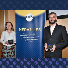 Delphine Renard, chercheuse au CEFE et Jérôme Ros, chercheur à l'ISEM 