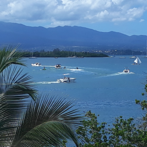 Fréquentation du Petit Cul-de-Sac Marin en Guadeloupe 