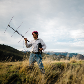 Arcilio Sepulveda, ranger au sein du Parc National de Patagonie Crédits : Jan Vincent Kleine