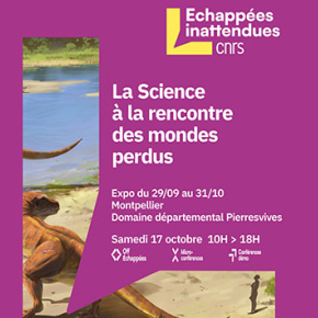 Visuel Les echappées inattendues du CNRS Montpellier